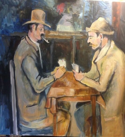 Les joueurs de cartes – Cezanne
