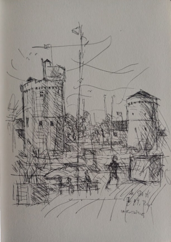 Les Tours, vieux port de La Rochelle